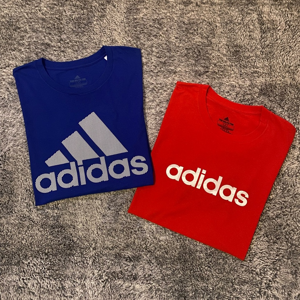 Men’s Adidas T-Shirt Bundle, 2 Tees, Size Large - Picture 8 of 8